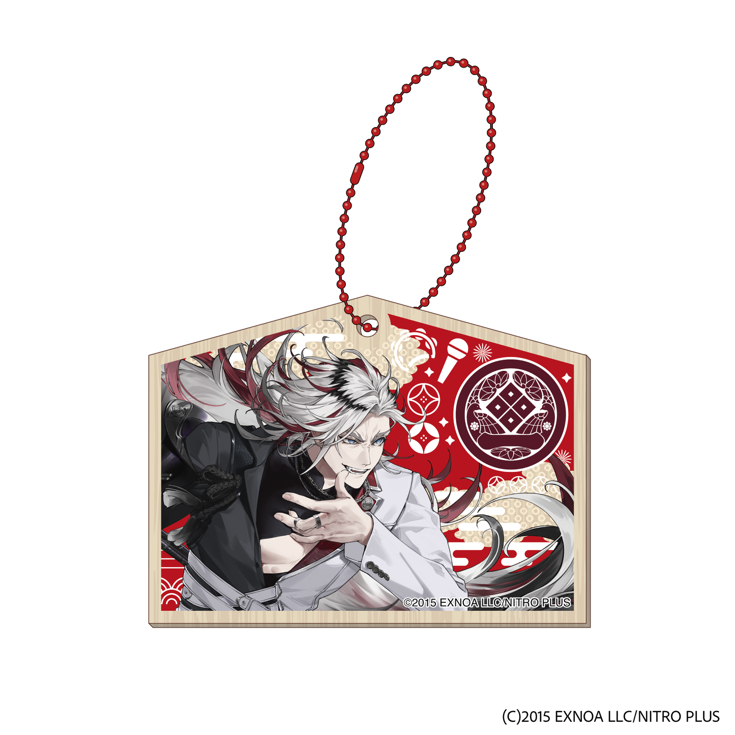 刀剣乱舞ONLINE 木製絵馬風キーホルダー ROUND1 Ver.