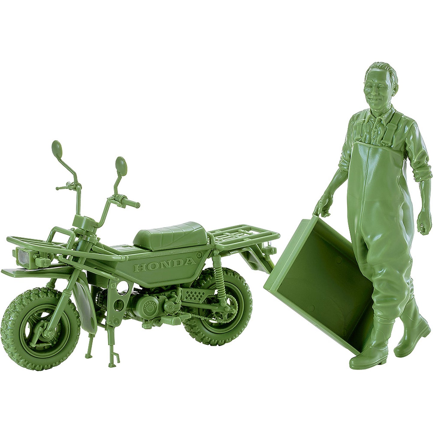 PLAMAX MF-104 Rider's portrait Honda MOTRA グリーン