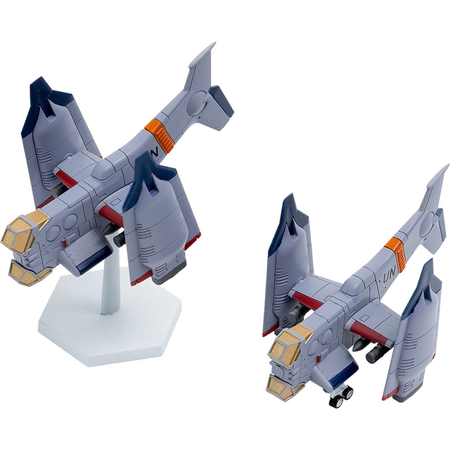 SYUTO Tiny Scale 1/350 『ヱヴァンゲリヲン新劇場版』 近接航空支援用垂直離着陸対地攻撃機 YAGR-3B