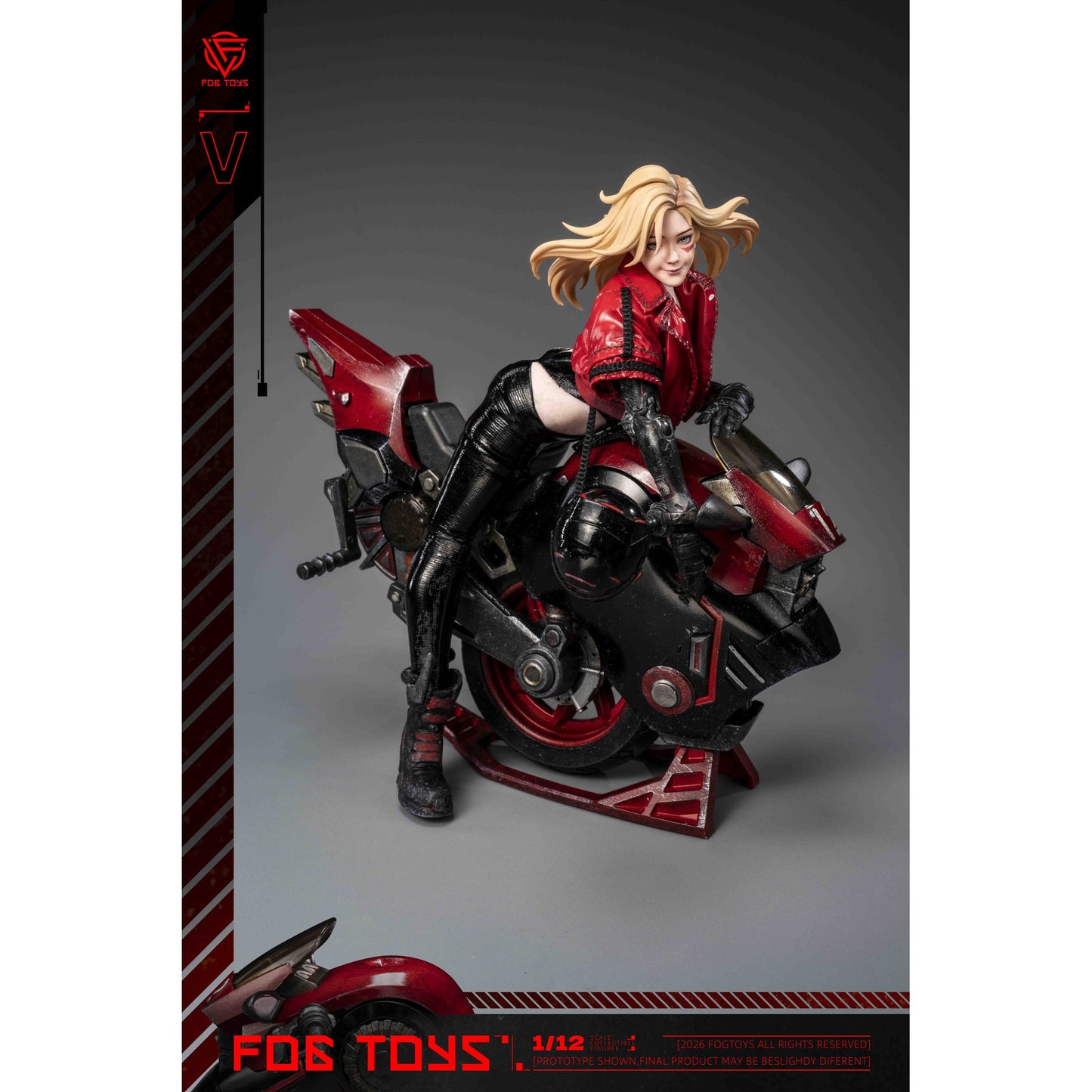 FOGTOYS ファンタジー・アルファベットシリーズ EA-03 "V" 1/12スケール可動フィギュア