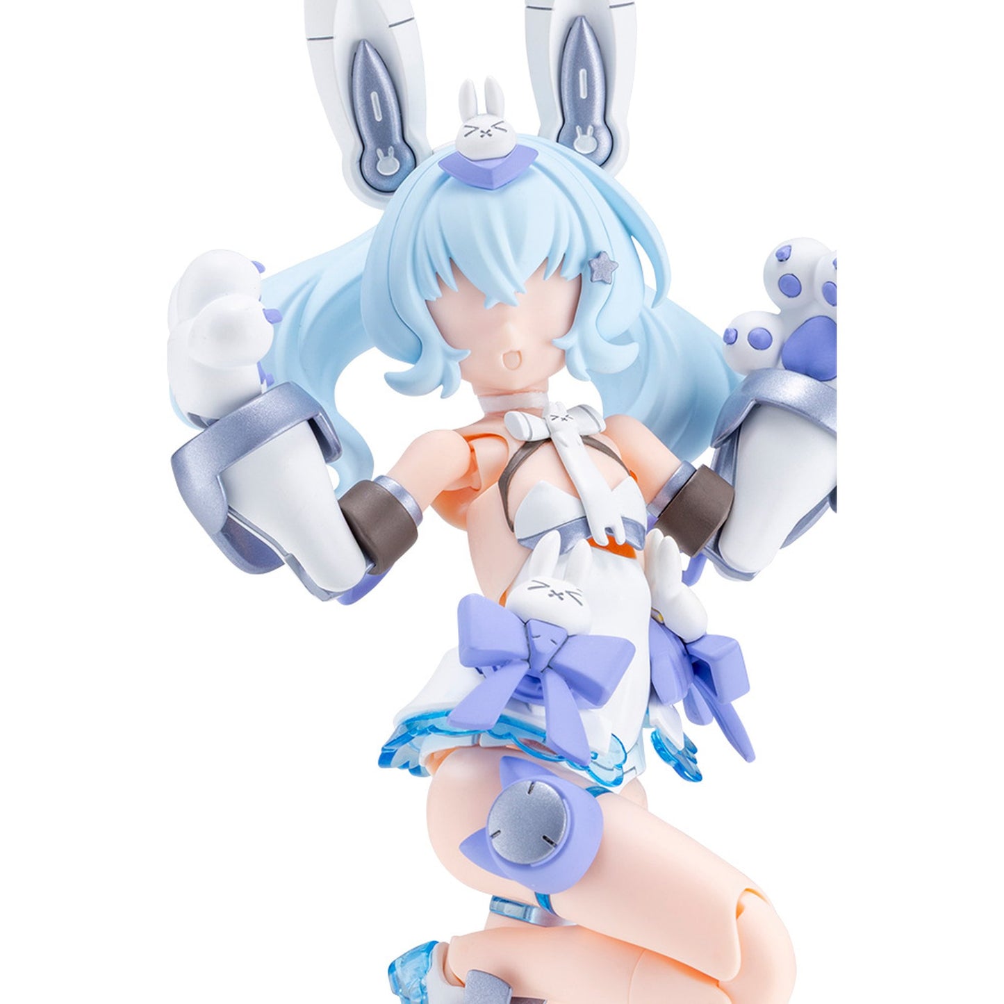 1/1 『メガミデバイス M.S.G』 10 フェイスセット PUNI☆MOFU用 01 スキンカラーB