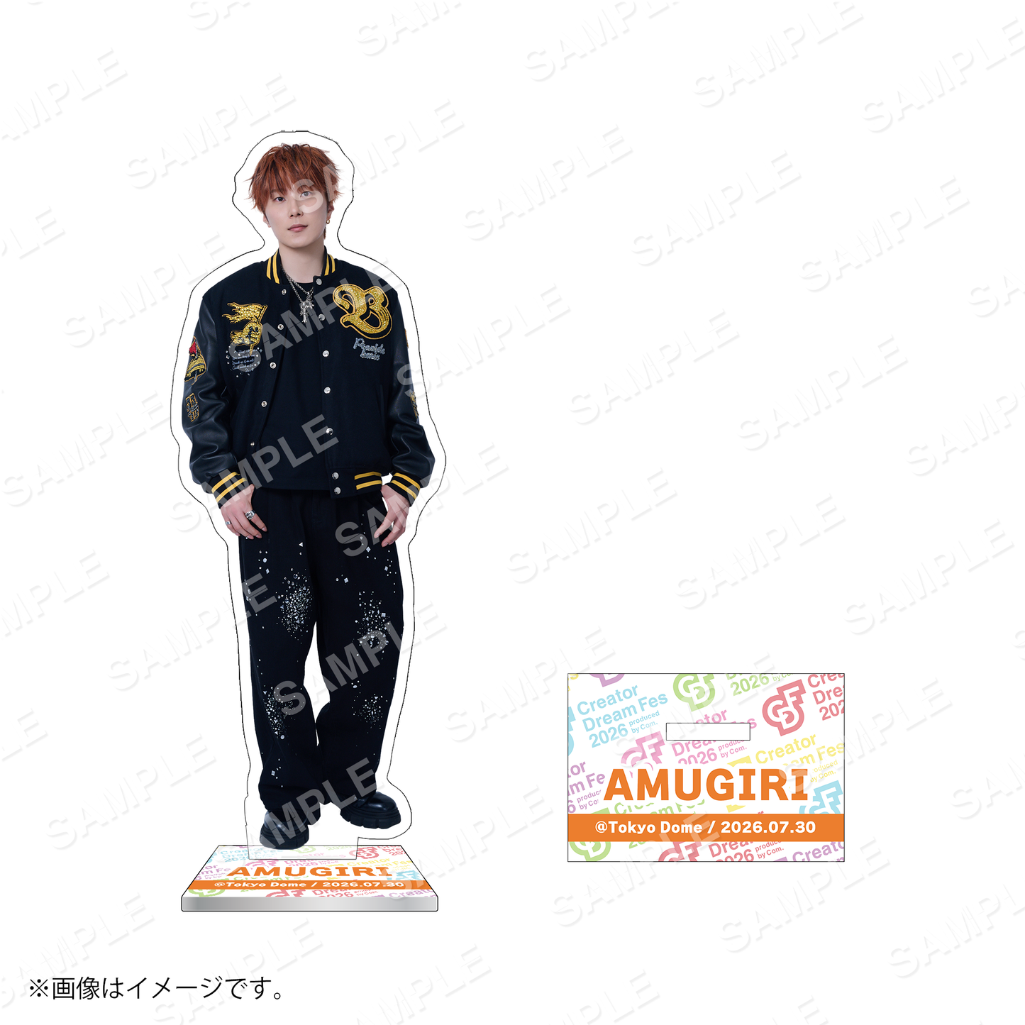 【Creator Dream Fes 2026】 コムドットアクリルスタンド -MEMORIALver.-