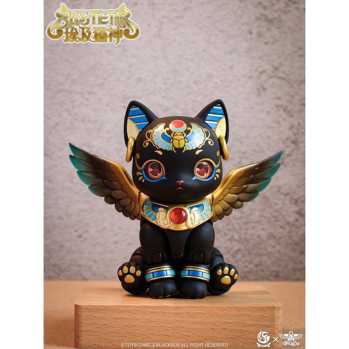 TOYSCOMIC×BLACKBOX Bastet(バステト)ノンスケール 可動フィギュア(ブラック)