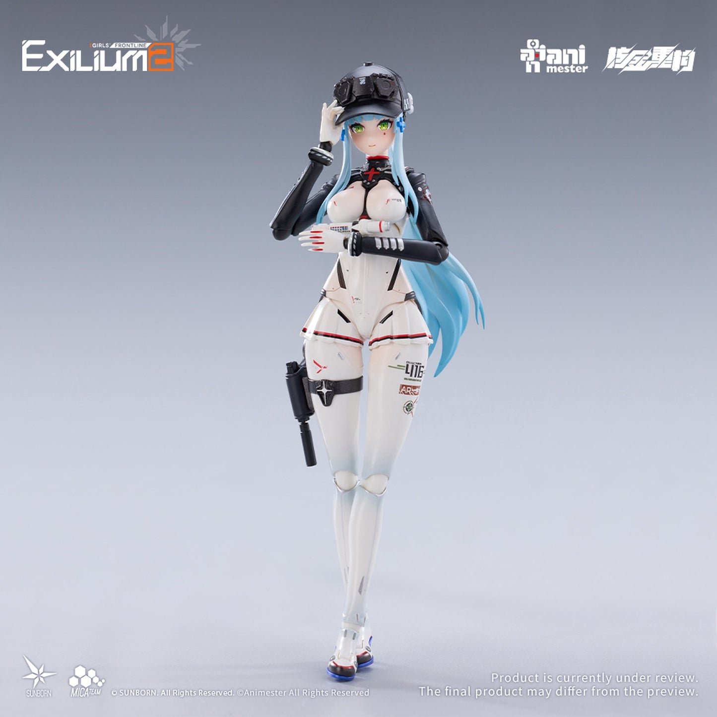 核金重構(Nuclear Gold Reconstruction) 『ドールズフロントライン2:エクシリウム』 クルカイ-スピードスター クルカイ 1/12 完成品アクションフィギュア