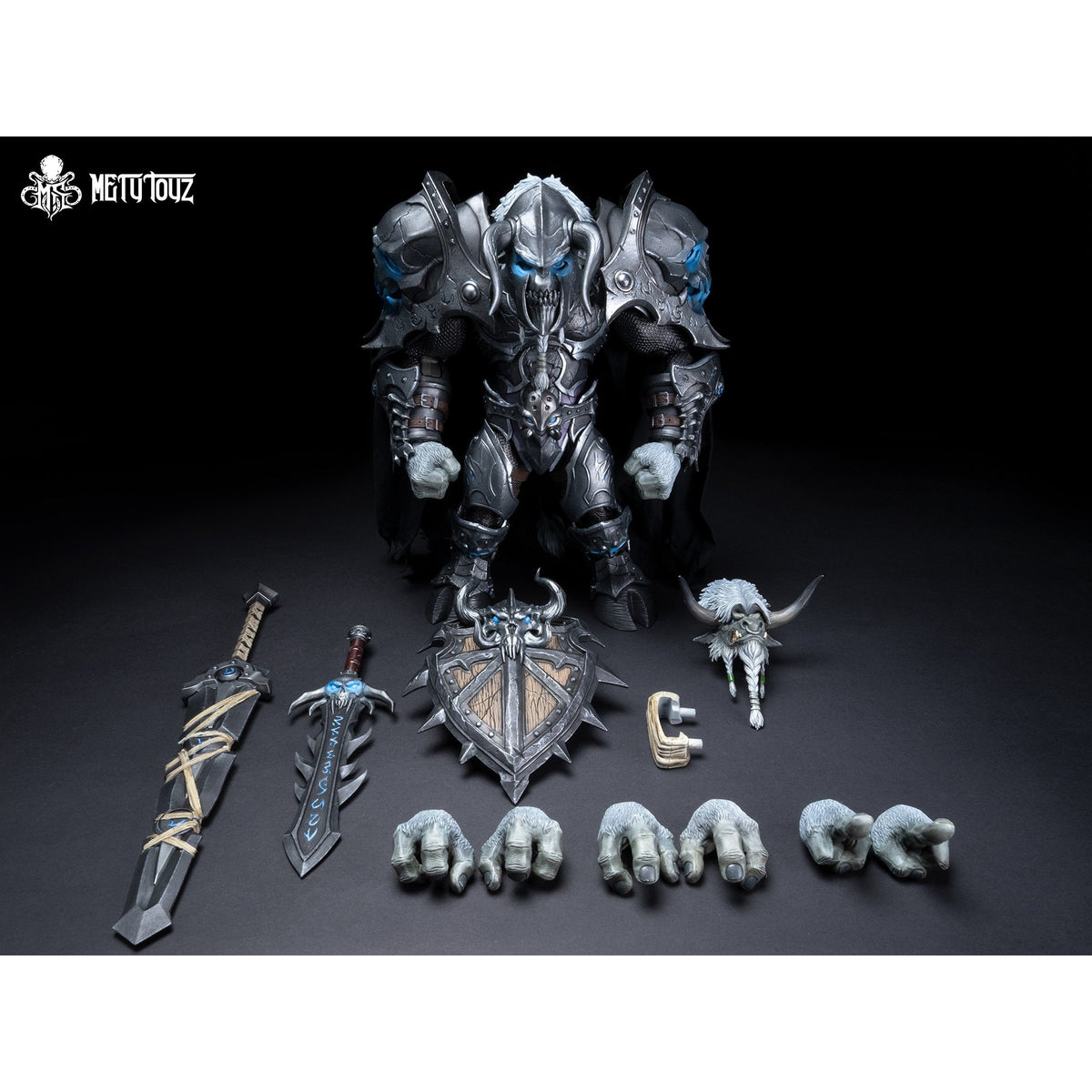 Mety toyz エボン・ブレード・ランパート ゴレン・フロストフーフ タウレン・デスナイト 1/10スケール可動フィギュア