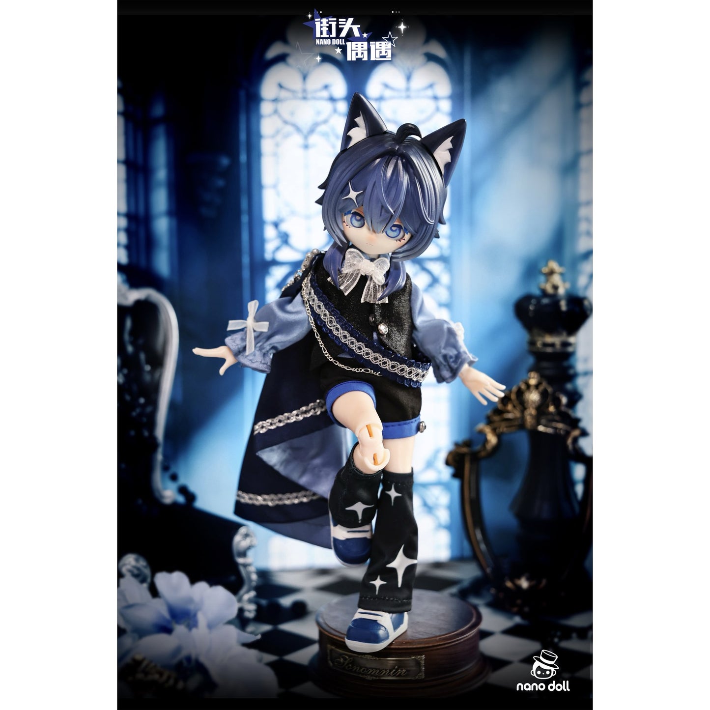Nanodoll 街角での出会いシリーズ ドール スペシャルデザイン 猫・永夜詩