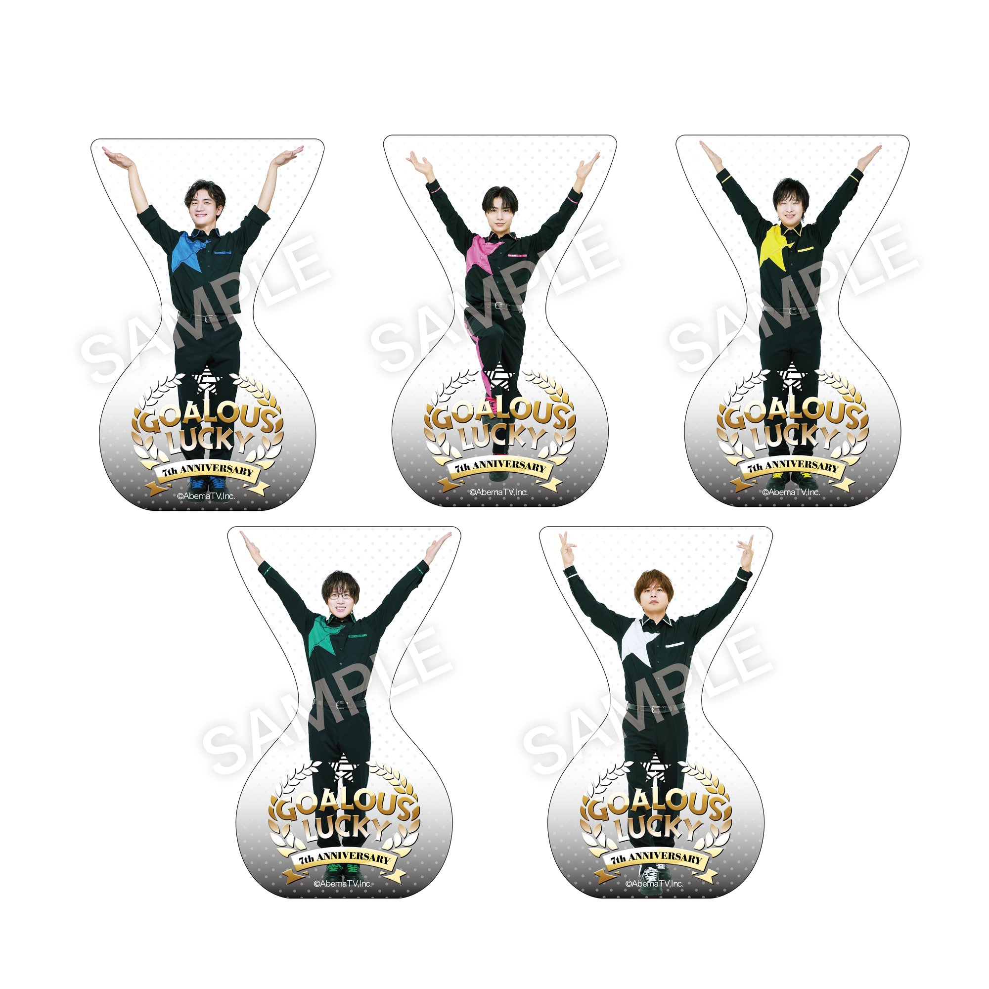 クリアステッカー 『7周年』Ver.（ブラインド） – Cyber Goods Store