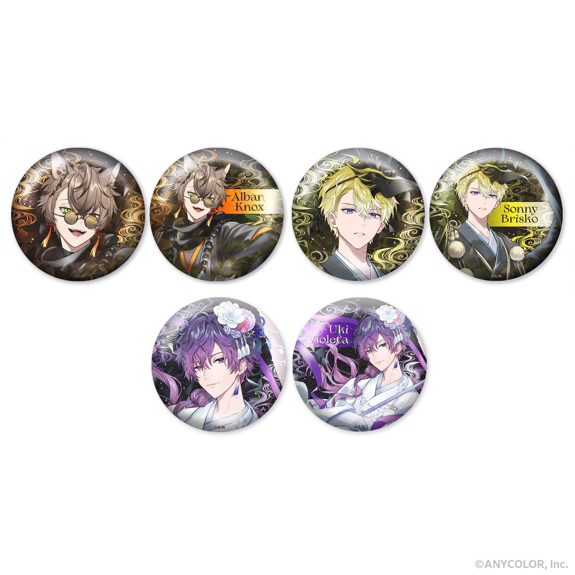 Noctyx(周年) ホログラム缶バッジ – Cyber Goods Store