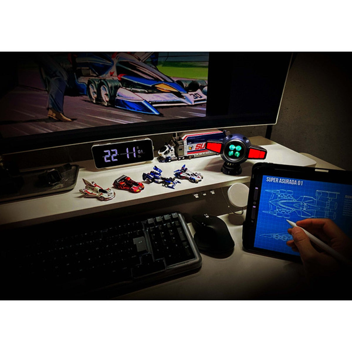 ~LEGEND's FACES COLLECTION~ 『新世紀GPXサイバーフォーミュラ』 ナビゲーションサイバーシステム アスラーダ(スーパーアスラーダ01Ver.)