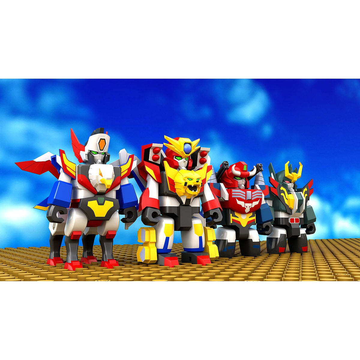 BRICKROID 『伝説の勇者ダ・ガーン』 ランドバイソン