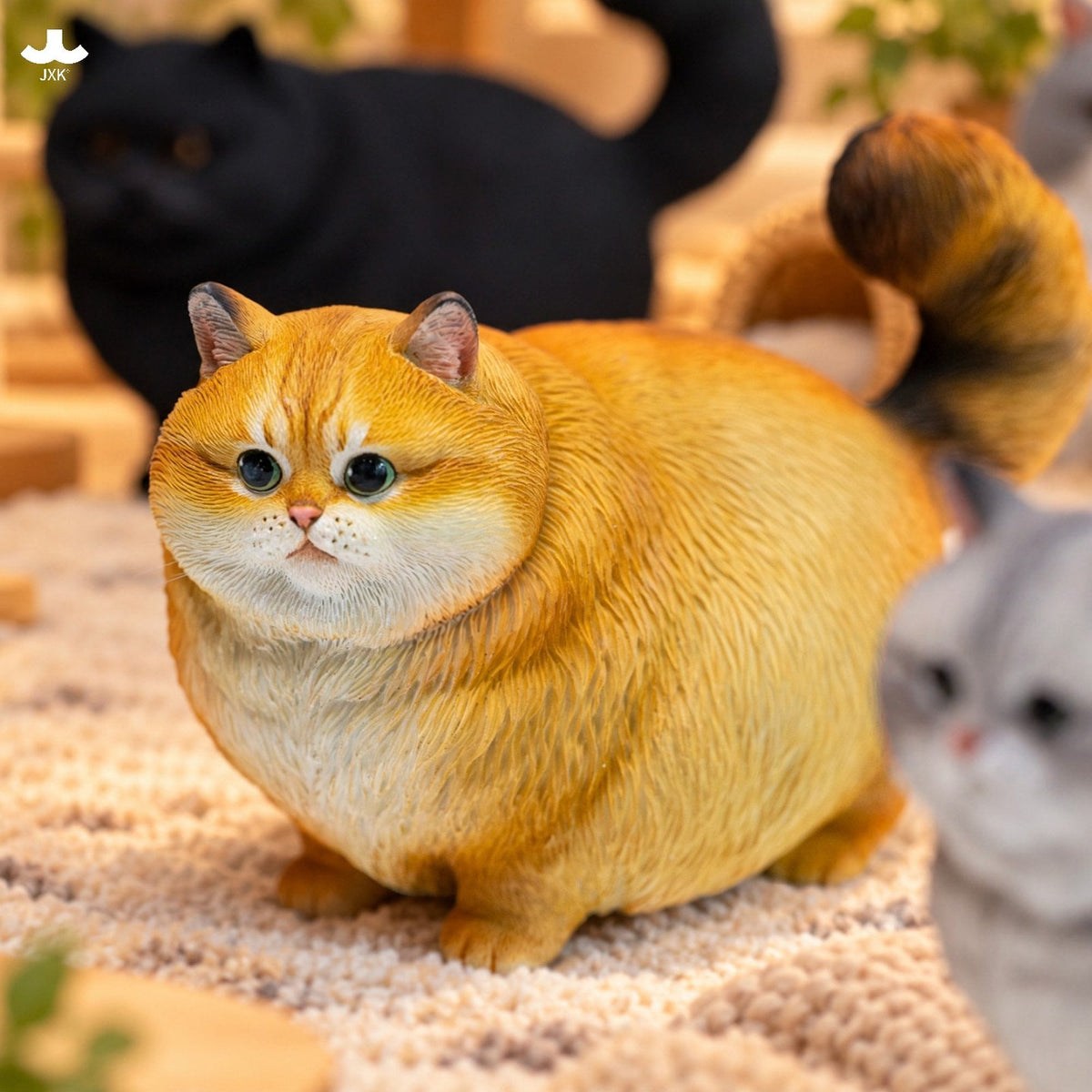JXK ぽっちゃり猫 茶トラ