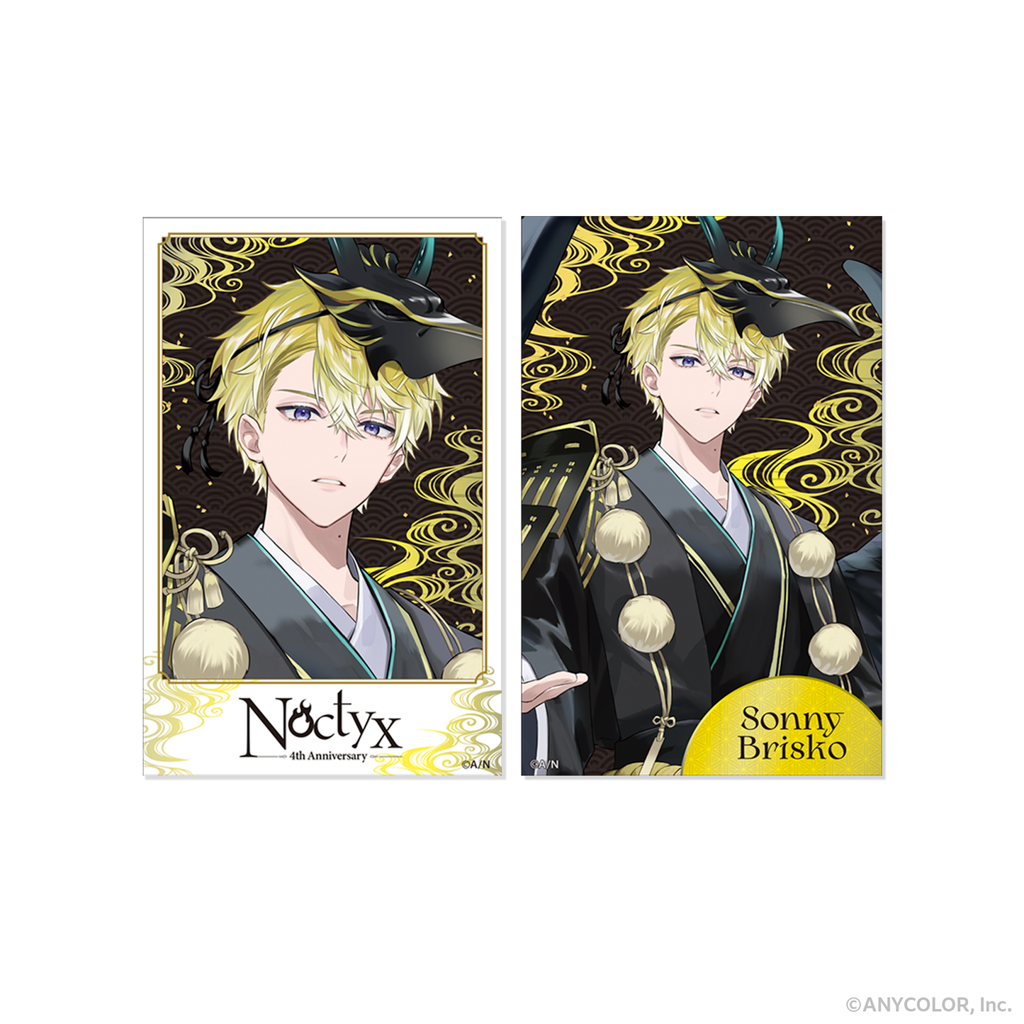 Noctyx(周年) フォト風カード2枚セット