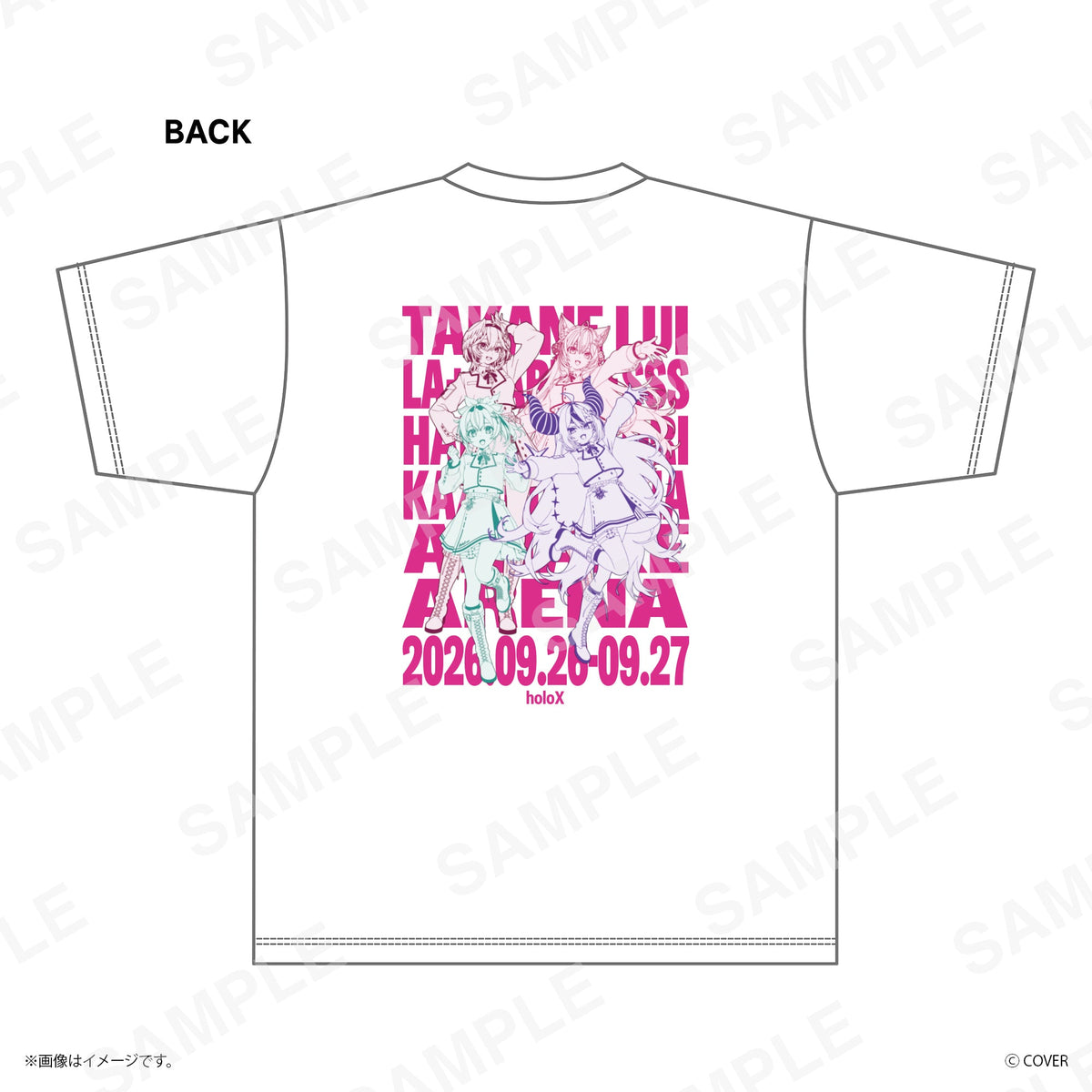 【ねぽっくす!】 ユニットグラフィックTシャツ