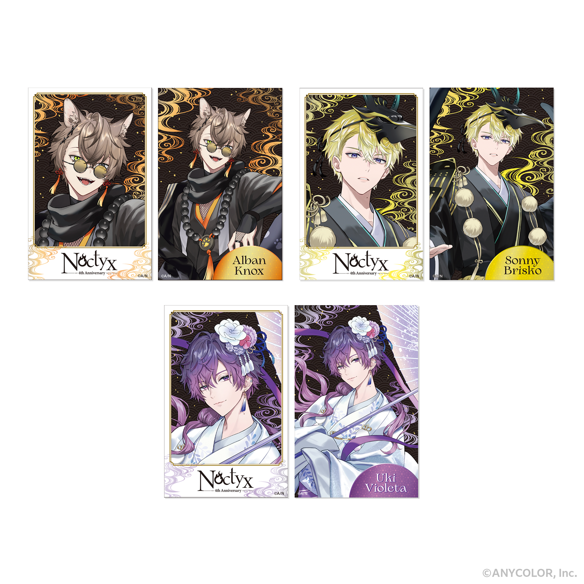Noctyx(周年) フォト風カード2枚セット – Cyber Goods Store
