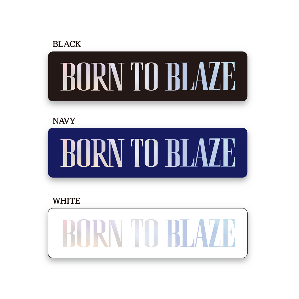 【BORN TO BLAZE】  BORN TO BLAZEステッカー小