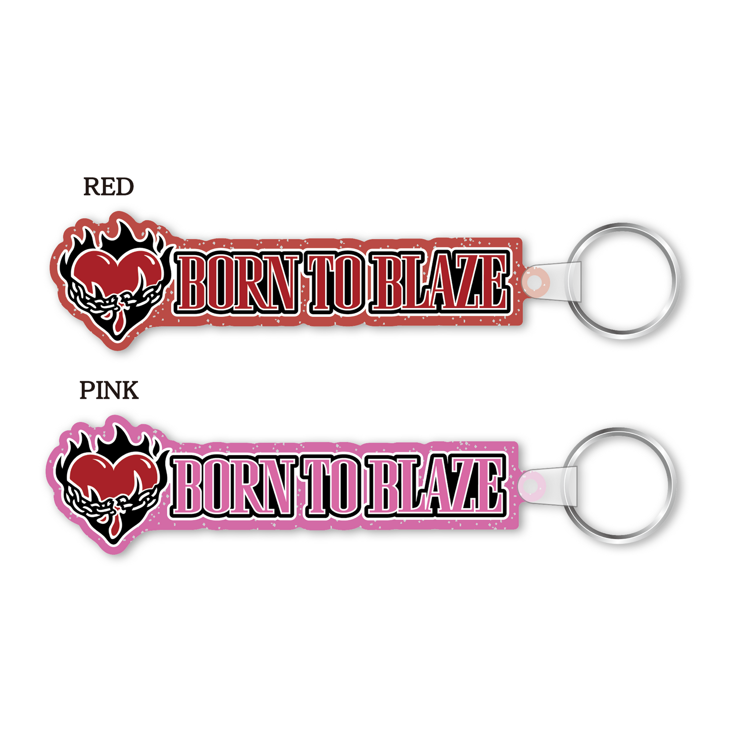 【BORN TO BLAZE】  ラバーチャーム