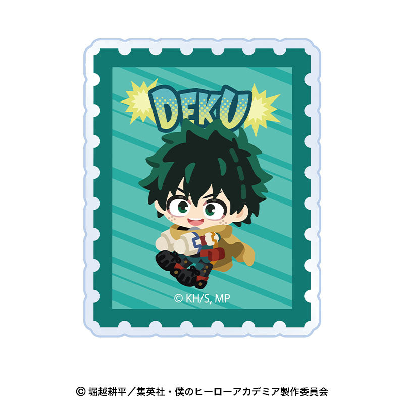 僕のヒーローアカデミア ランダム切手風アクリルステッカー