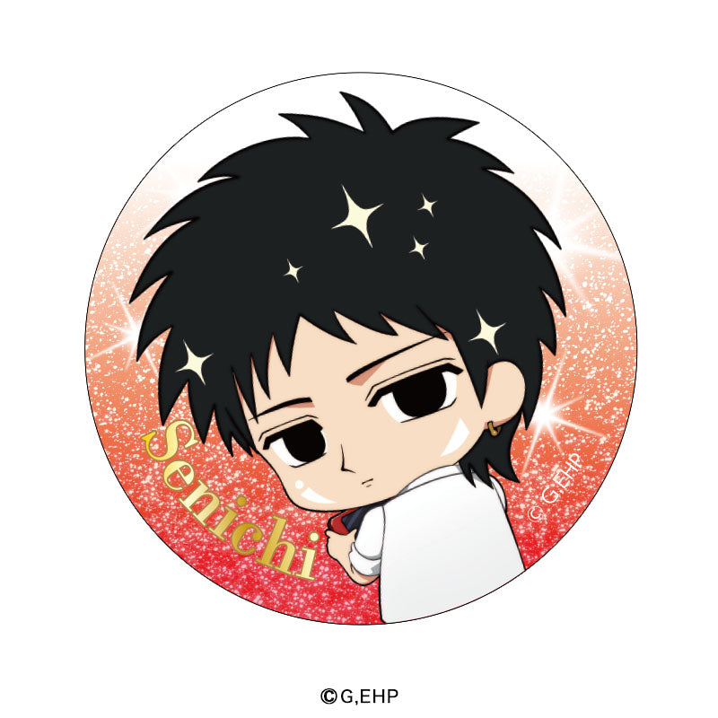 えぶりでいホスト 【指名不可】今夜も明け方も輝き続ける トレーディンググリッター缶バッジ（全6種）