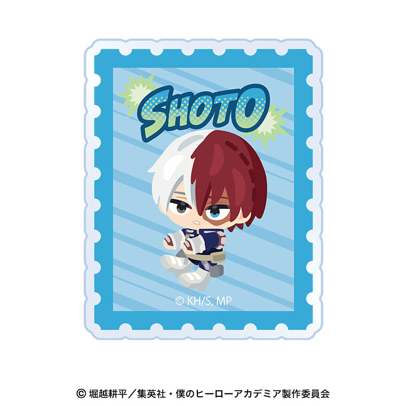 僕のヒーローアカデミア ランダム切手風アクリルステッカー