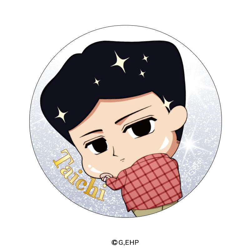 えぶりでいホスト 【指名不可】今夜も明け方も輝き続ける トレーディンググリッター缶バッジ（全6種）