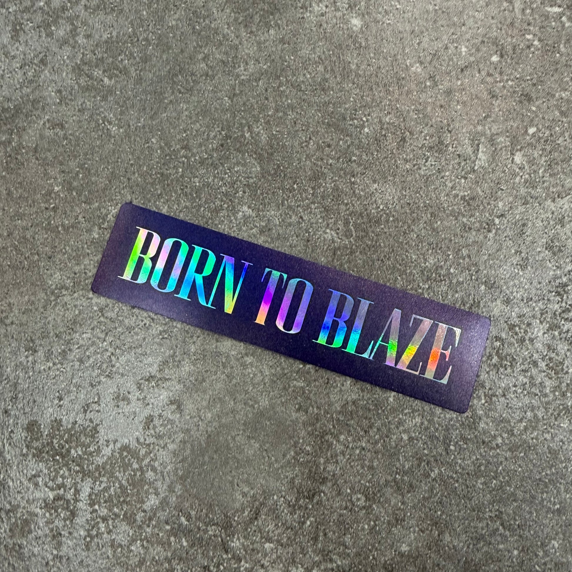 BORN TO BLAZE】 BORN TO BLAZEステッカー小 – Cyber Goods Store