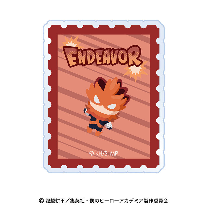 僕のヒーローアカデミア ランダム切手風アクリルステッカー – Cyber