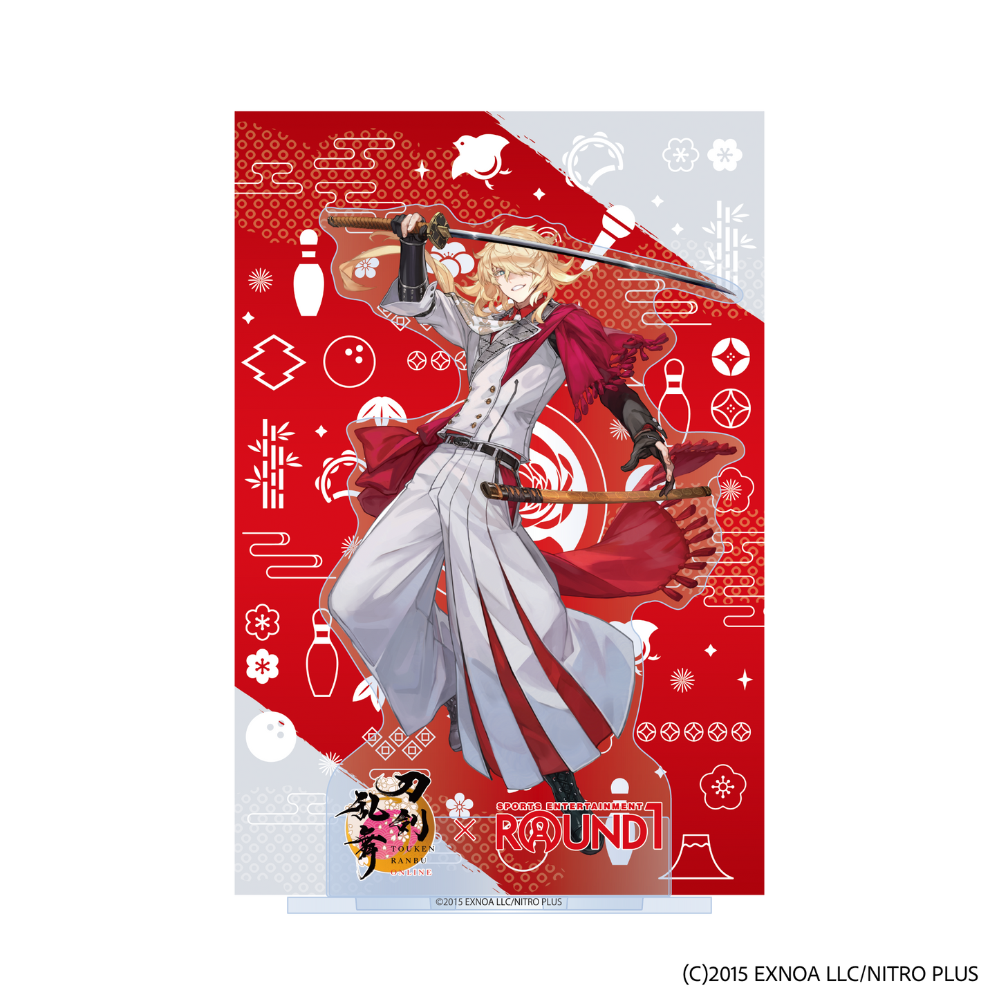 刀剣乱舞ONLINE ポストカード付アクリルスタンド ROUND1 Ver.