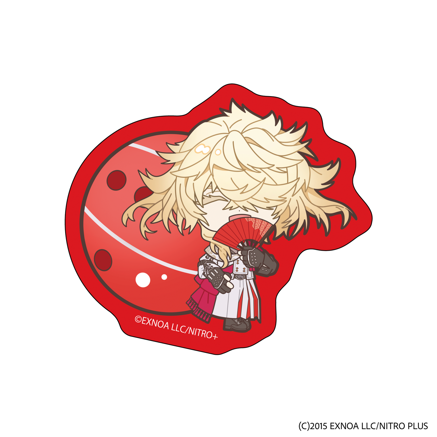 刀剣乱舞ONLINE ダイカットステッカー ROUND1 Ver.