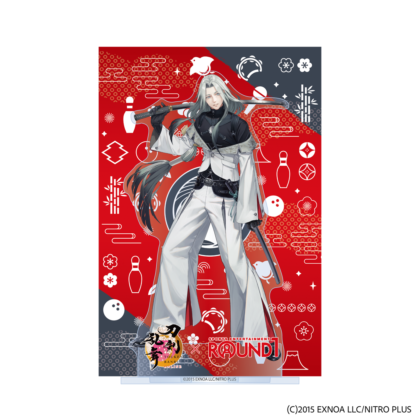 刀剣乱舞ONLINE ポストカード付アクリルスタンド ROUND1 Ver.