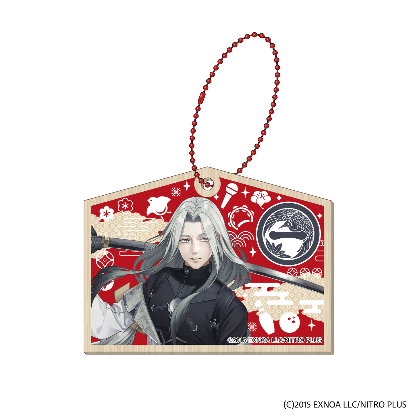 刀剣乱舞ONLINE 木製絵馬風キーホルダー ROUND1 Ver.