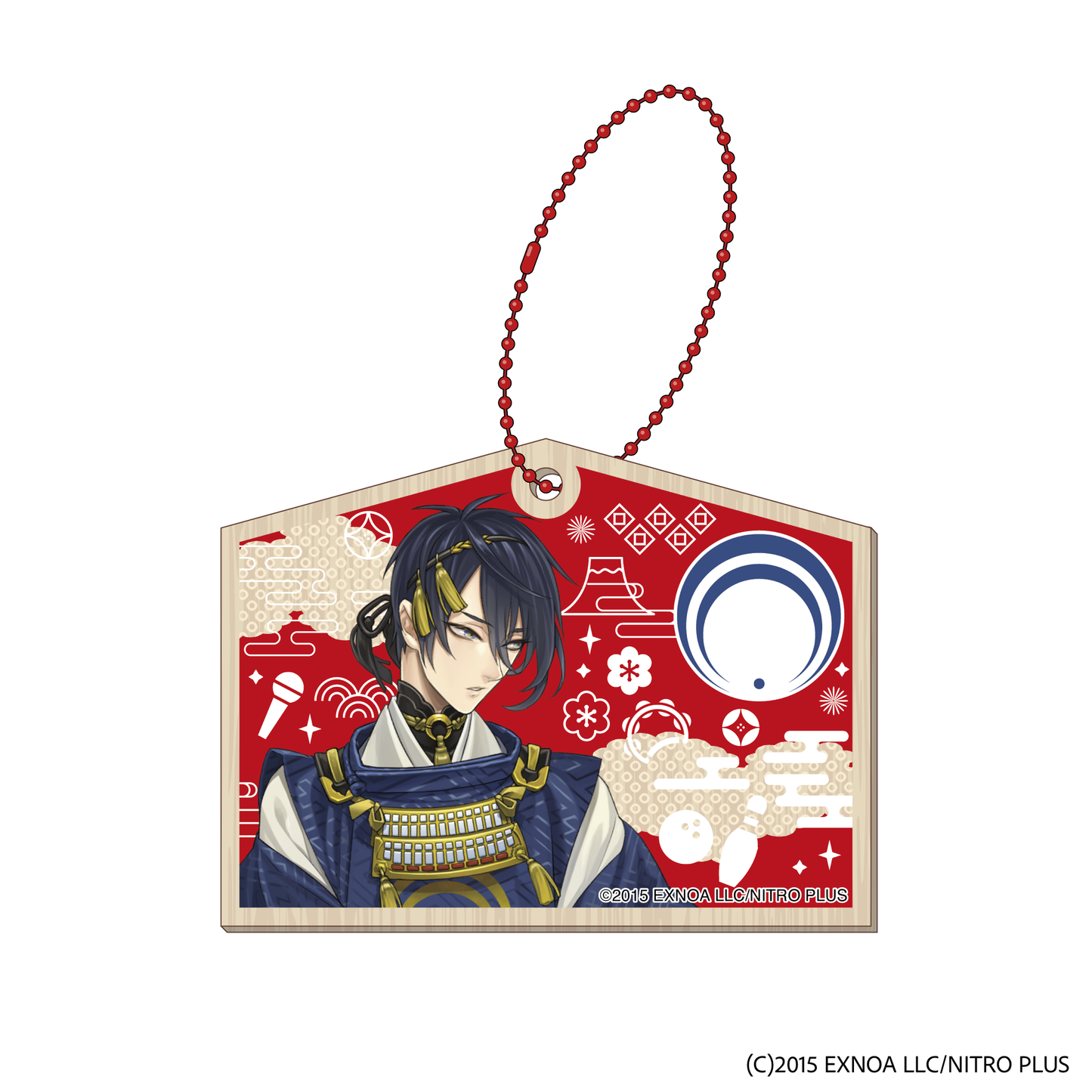 刀剣乱舞ONLINE 木製絵馬風キーホルダー ROUND1 Ver.