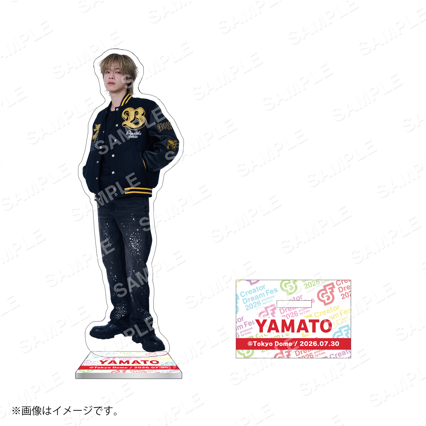 【Creator Dream Fes 2026】 コムドットアクリルスタンド -MEMORIALver.-