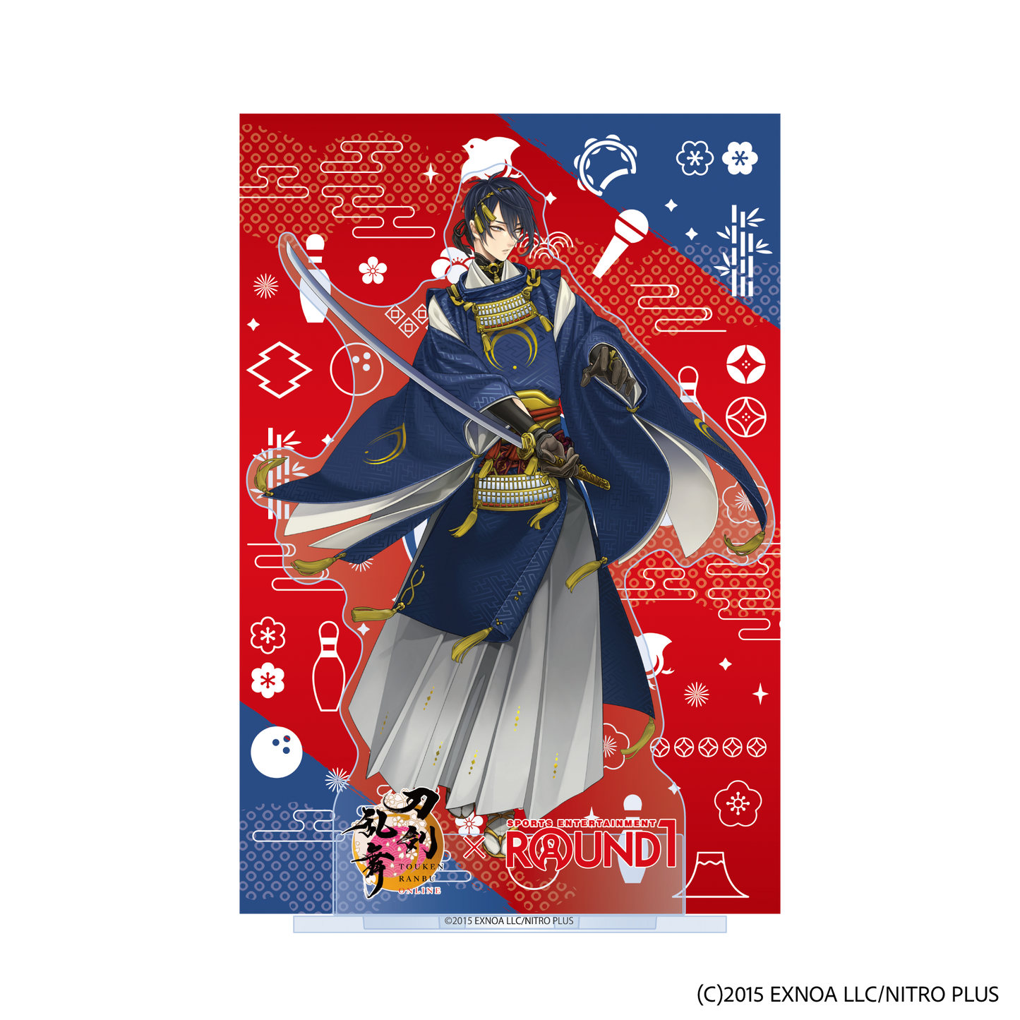 刀剣乱舞ONLINE ポストカード付アクリルスタンド ROUND1 Ver.