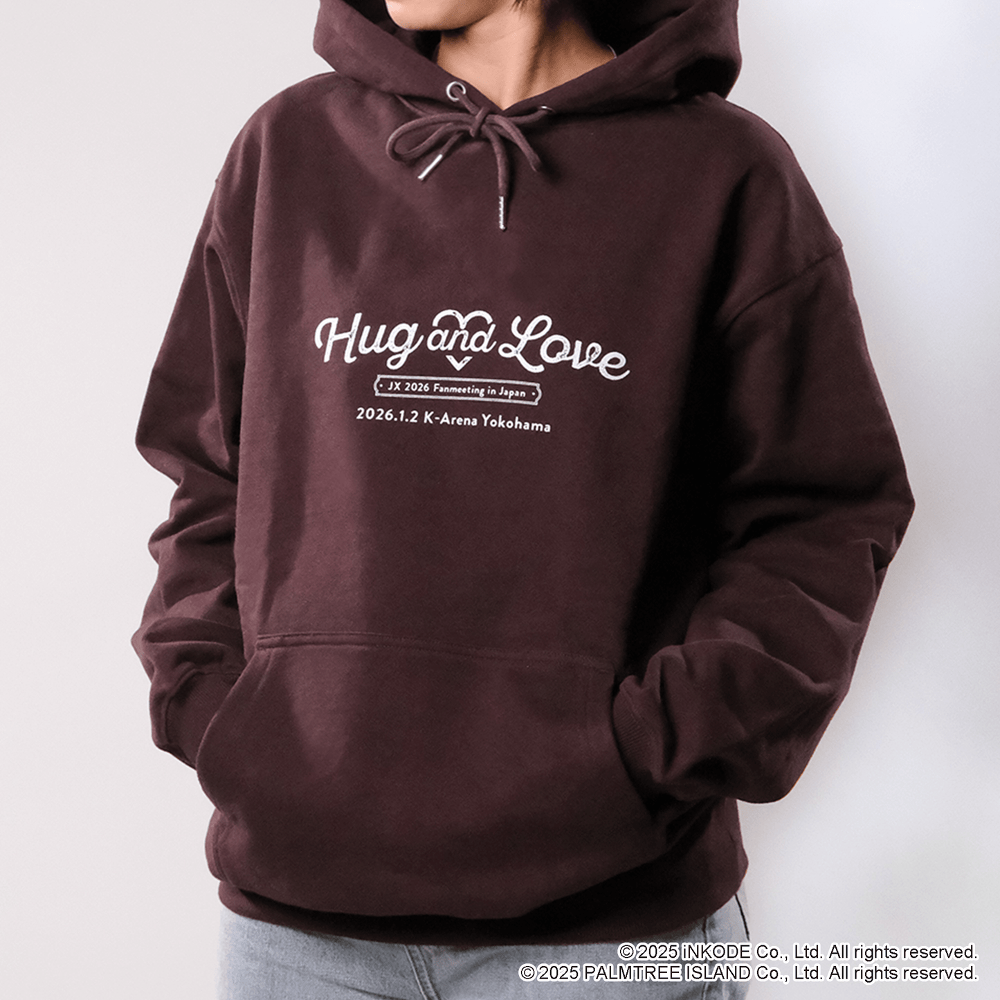 【JX 2026 JAPAN FANMEETING 'Hug & Love'】 ロゴパーカー