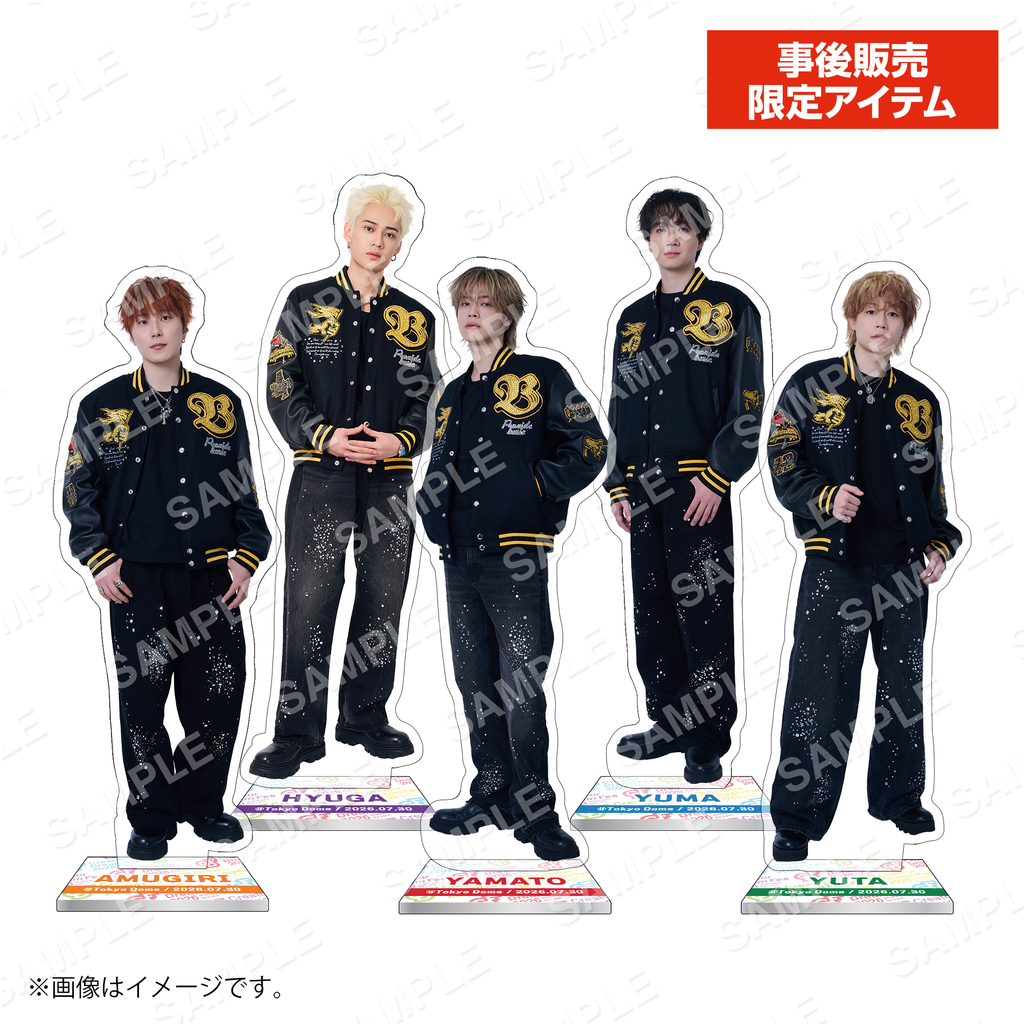 【Creator Dream Fes 2026】 コムドットアクリルスタンド -MEMORIALver.-