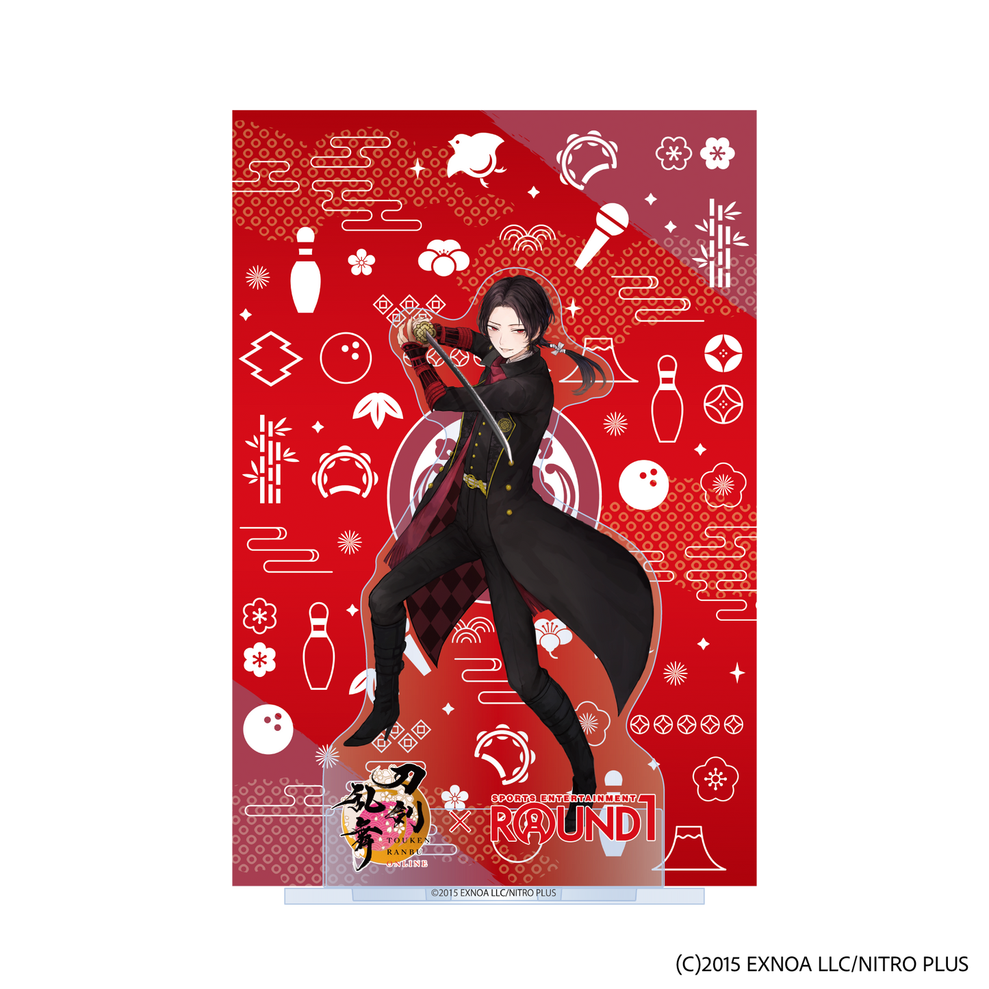 刀剣乱舞ONLINE ポストカード付アクリルスタンド ROUND1 Ver.