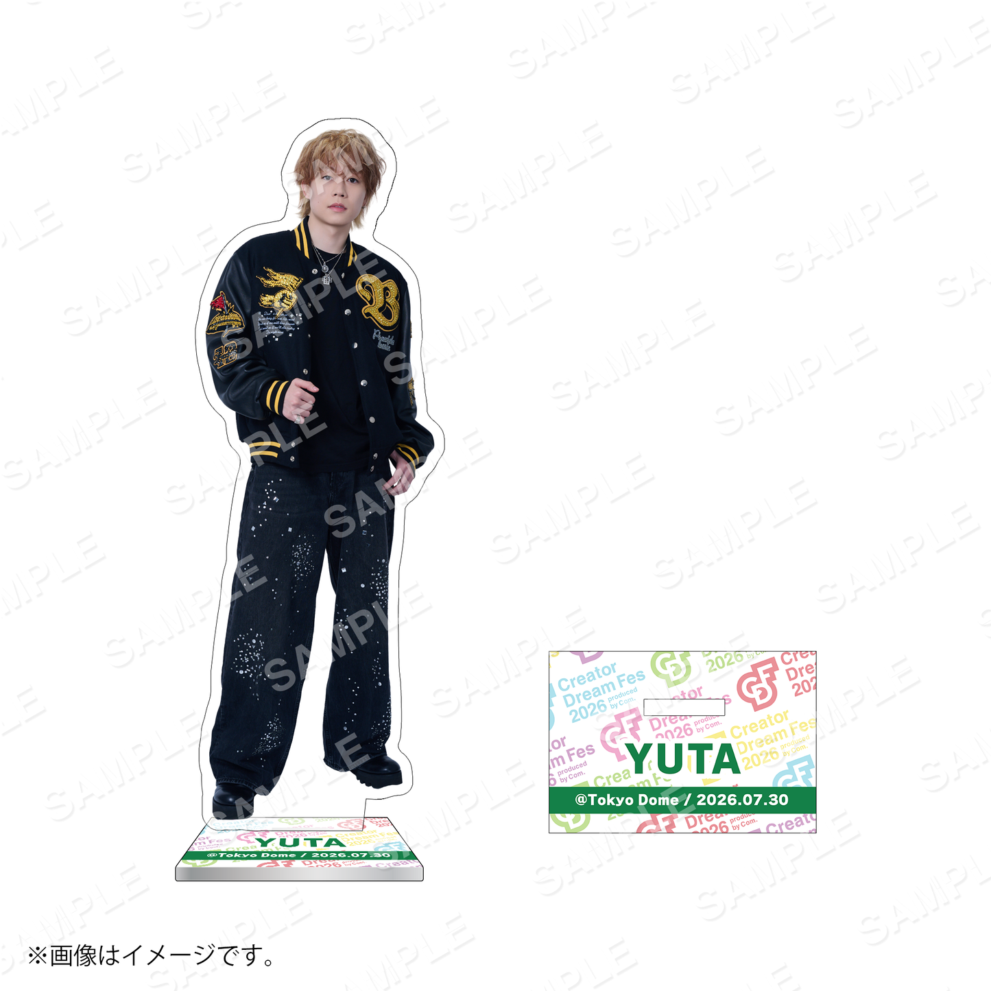 【Creator Dream Fes 2026】 コムドットアクリルスタンド -MEMORIALver.-