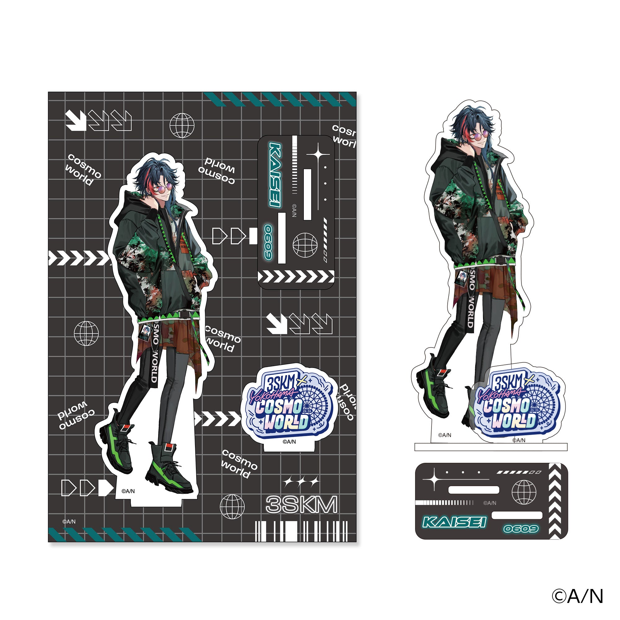 3SKM×よこはまコスモワールド アクリルスタンド – Cyber Goods Store