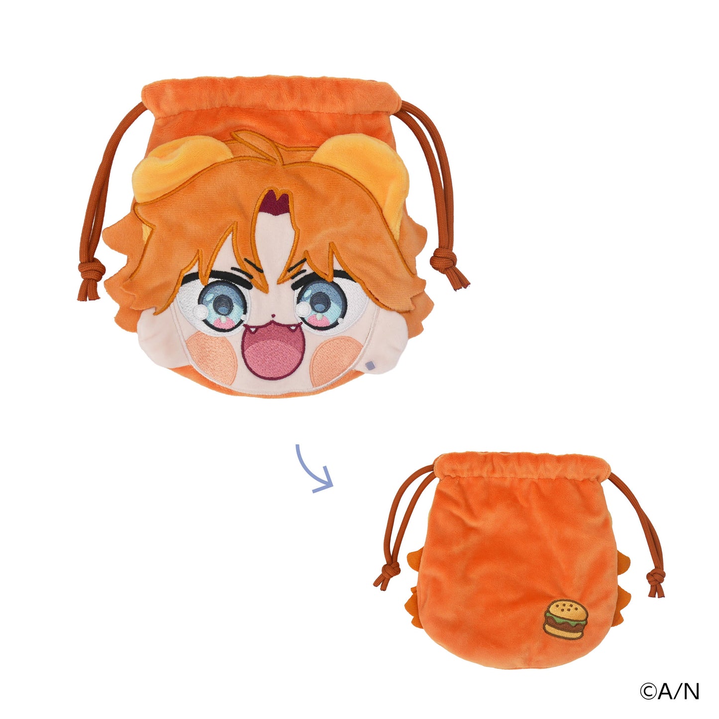 3SKM×よこはまコスモワールド フェイス巾着
