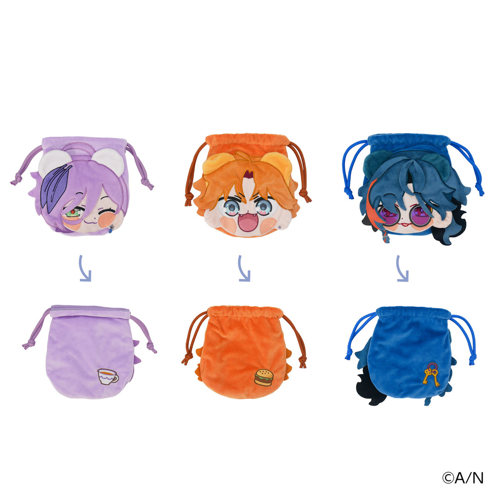 3SKM×よこはまコスモワールド フェイス巾着