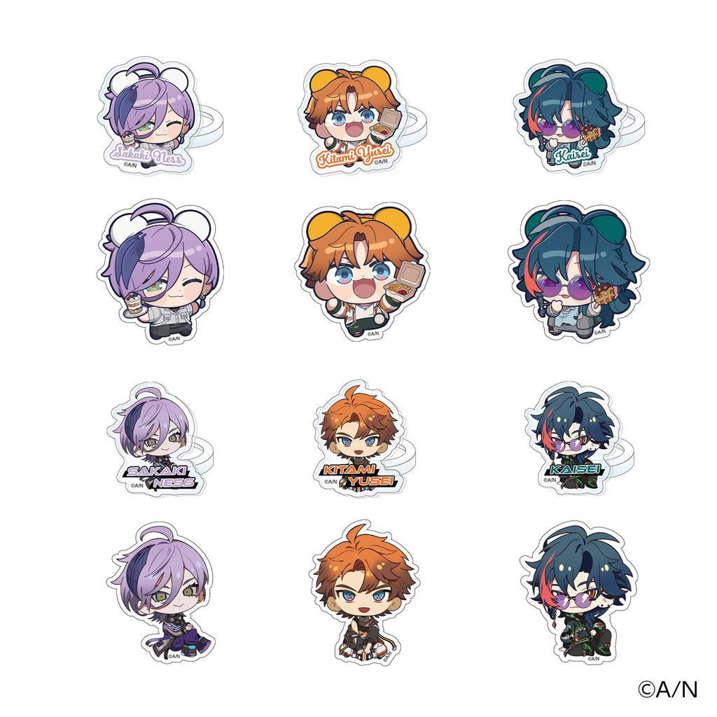 3SKM×よこはまコスモワールド アクリルリング＆ダイカットステッカーセット
