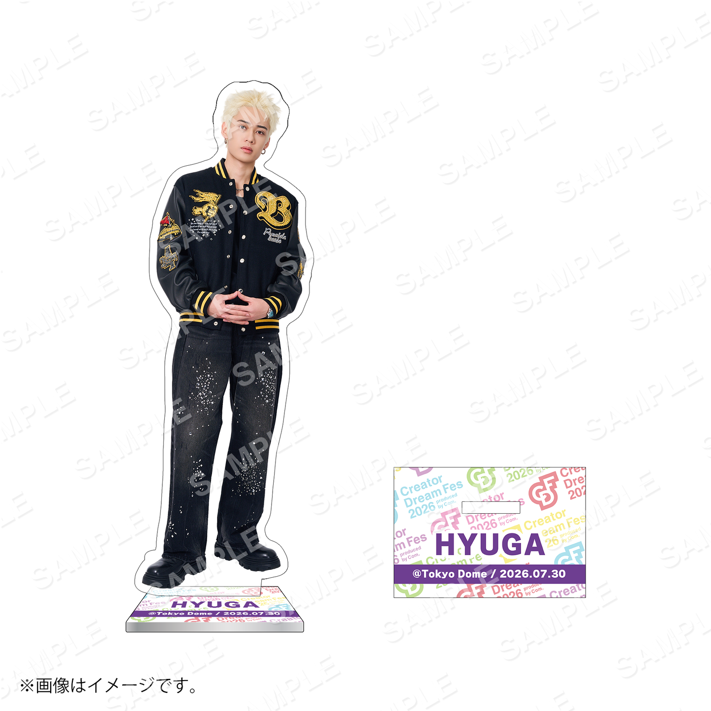 【Creator Dream Fes 2026】 コムドットアクリルスタンド -MEMORIALver.-