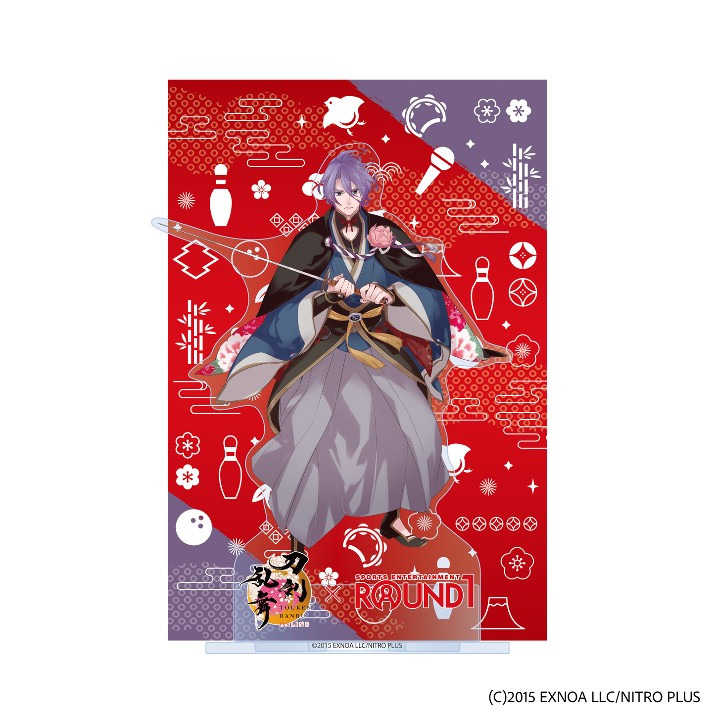 刀剣乱舞ONLINE ポストカード付アクリルスタンド ROUND1 Ver.