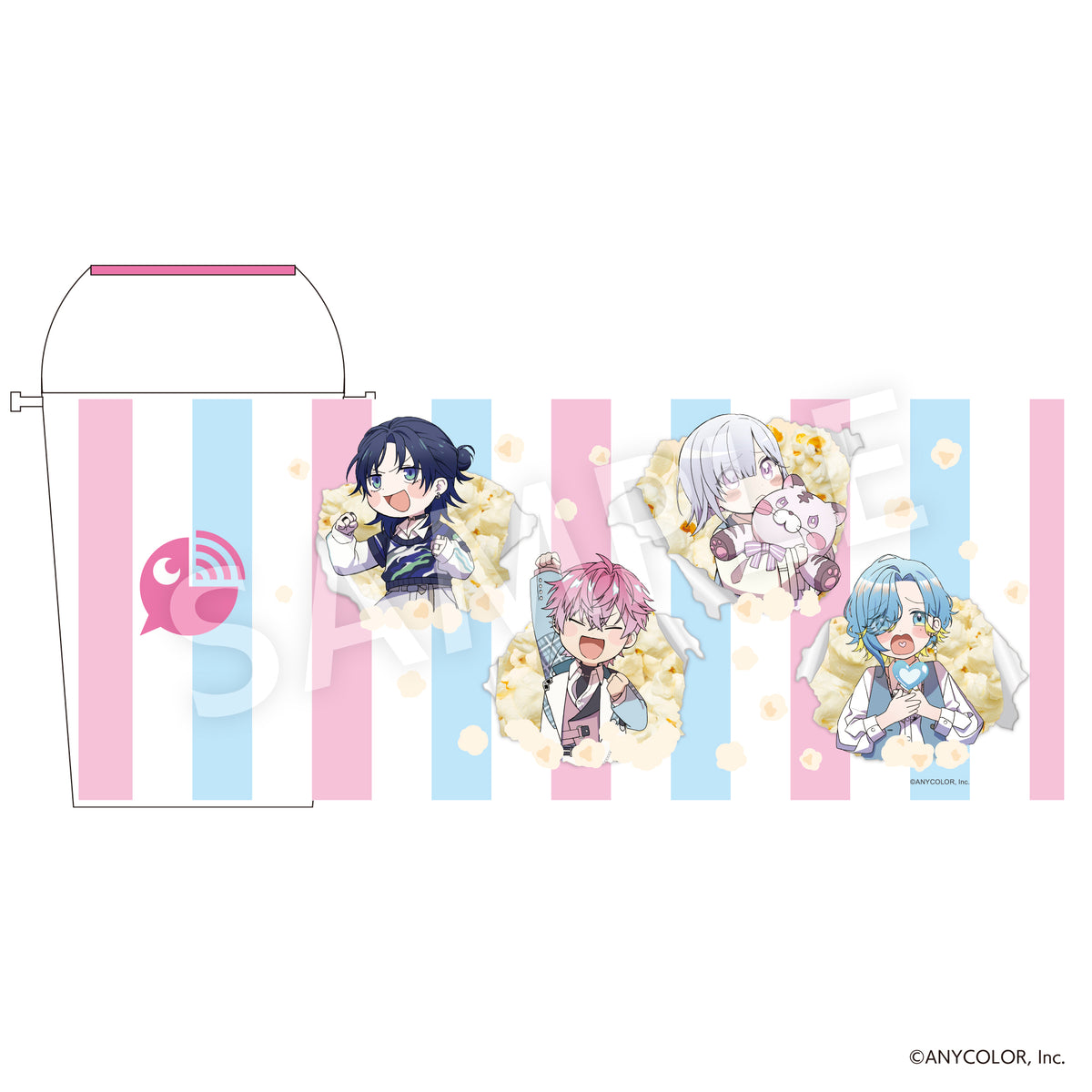 にじさんじポップコーン ミニバケツvol.3