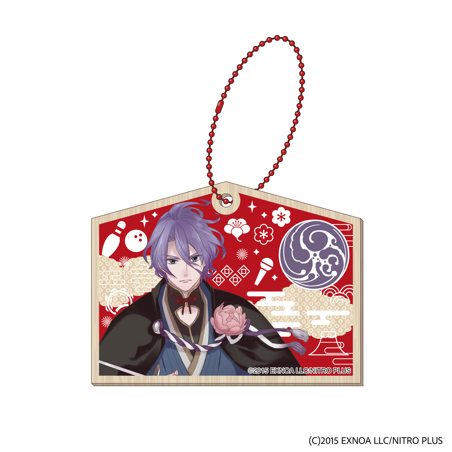 刀剣乱舞ONLINE 木製絵馬風キーホルダー ROUND1 Ver.