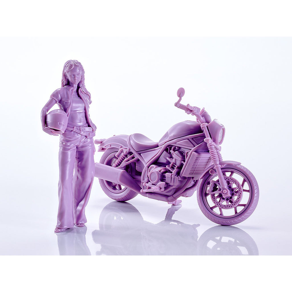 PLAMAX MF-101 Rider's portrait Honda Rebel 1100 ラベンダー