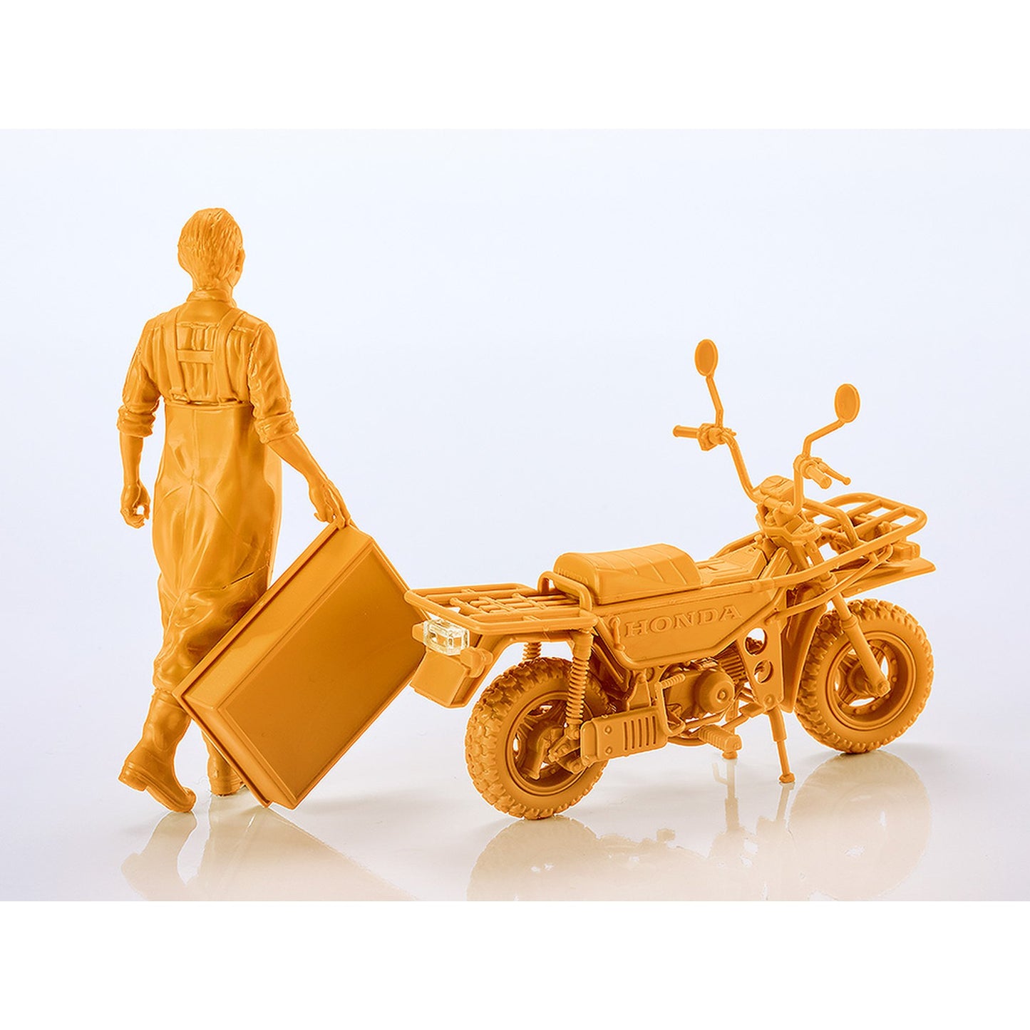 PLAMAX MF-104 Rider's portrait Honda MOTRA イエロー