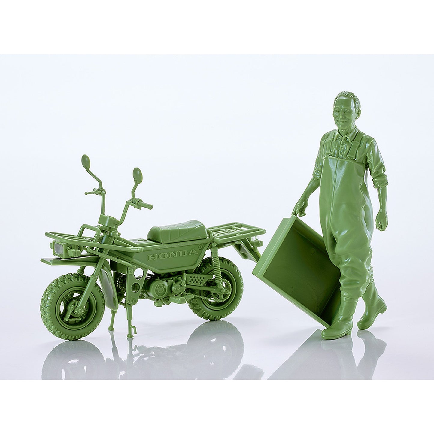 PLAMAX MF-104 Rider's portrait Honda MOTRA グリーン