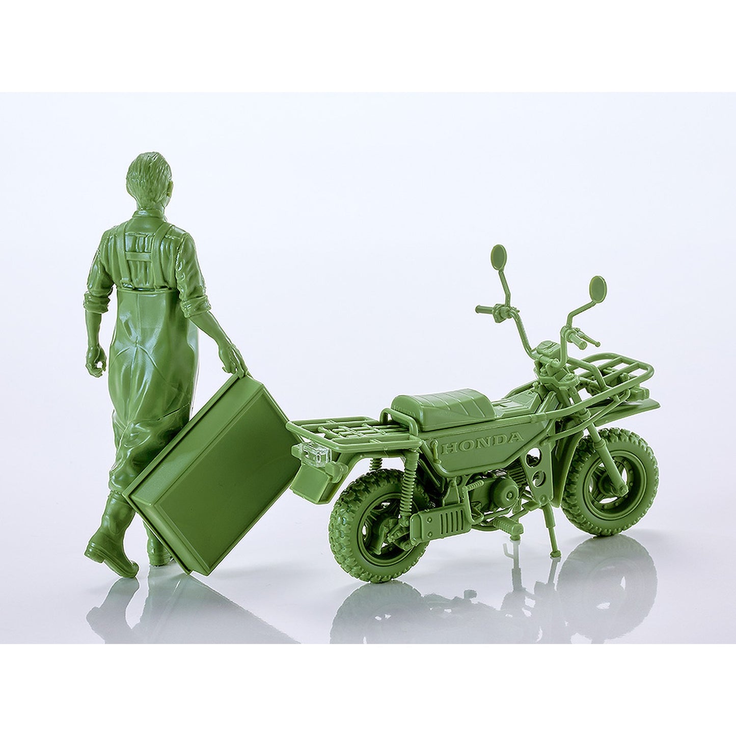 PLAMAX MF-104 Rider's portrait Honda MOTRA グリーン