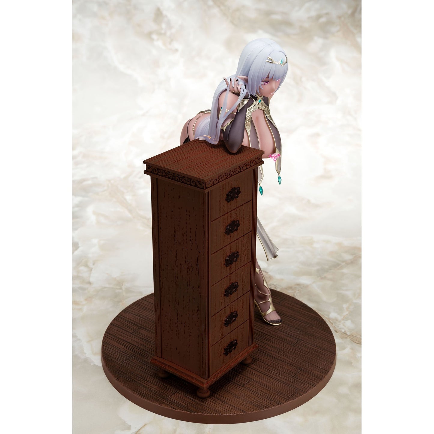 1/6スケール塗装済完成品 『ダークエロフ』 illustration by oekakizuki